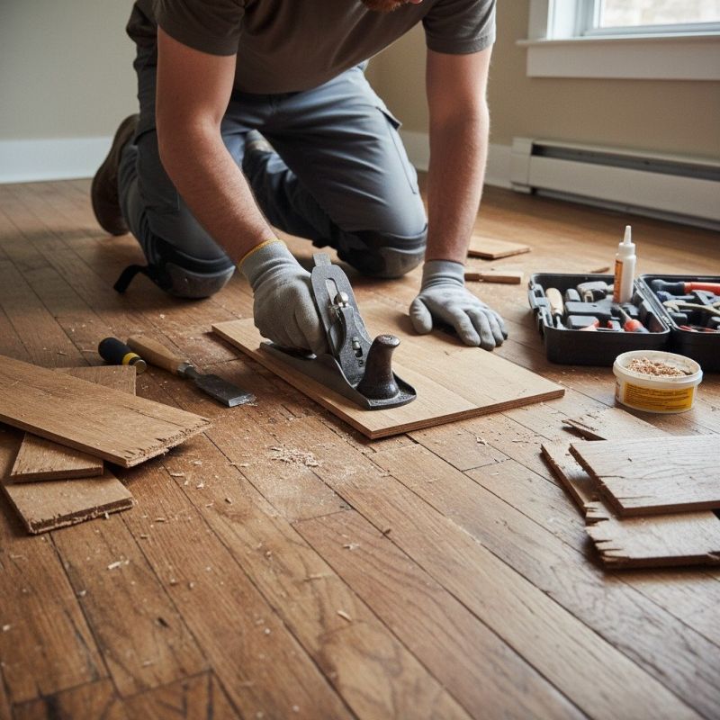 Hardwood Floor Staining
