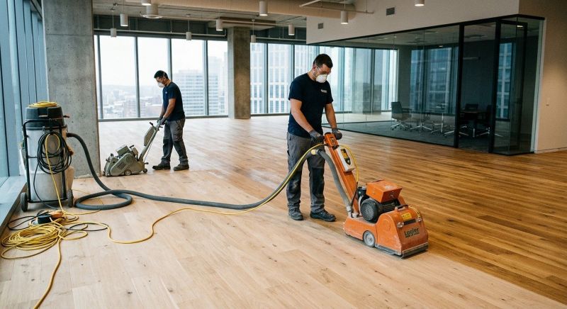 Wood Floor Refinishing Service